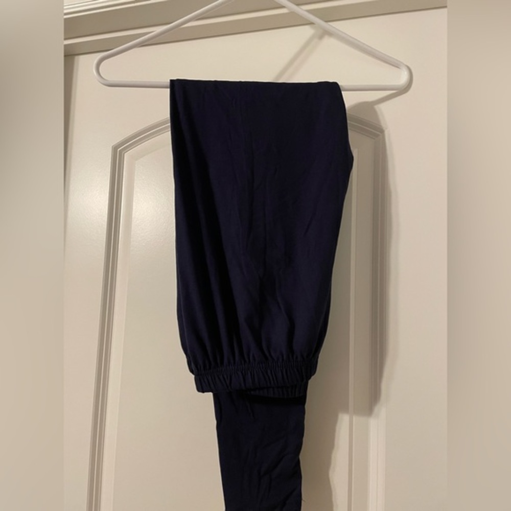 Honey and Lace Curvy Navy Leggings